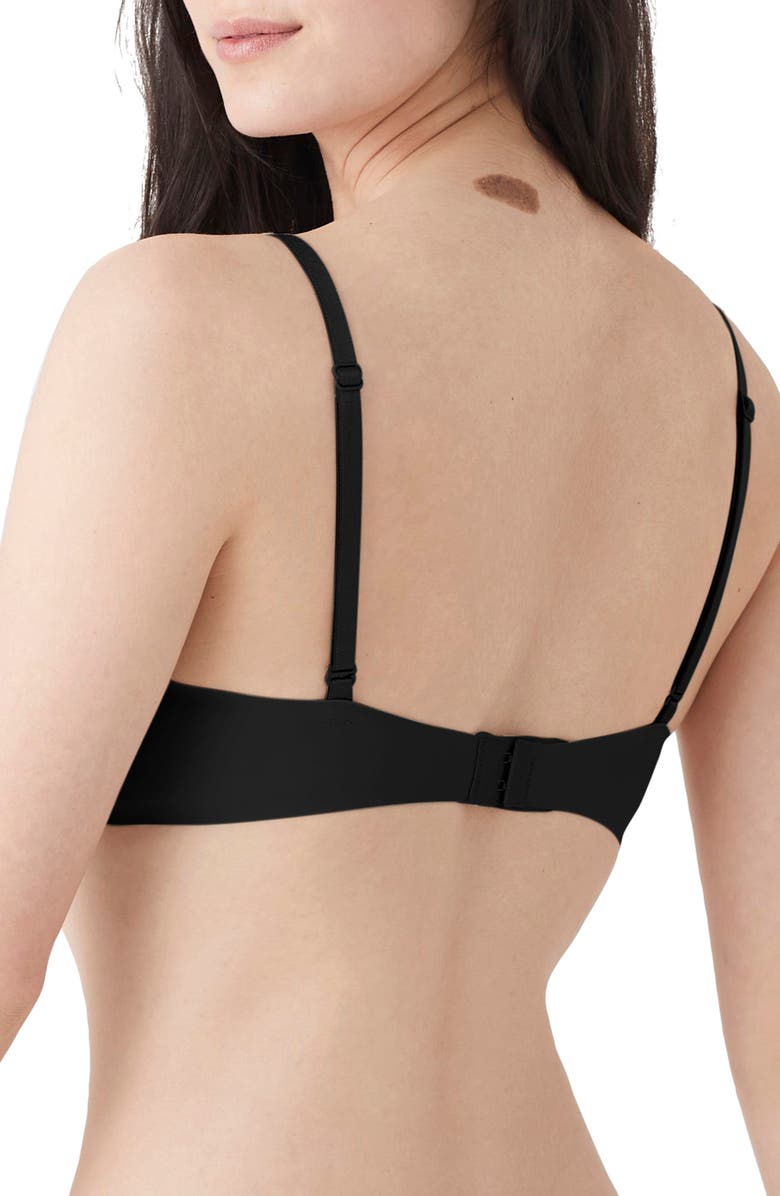 True & Co True Body Lift Wireless Hook Back Plunge Bra, Alternate, color, 