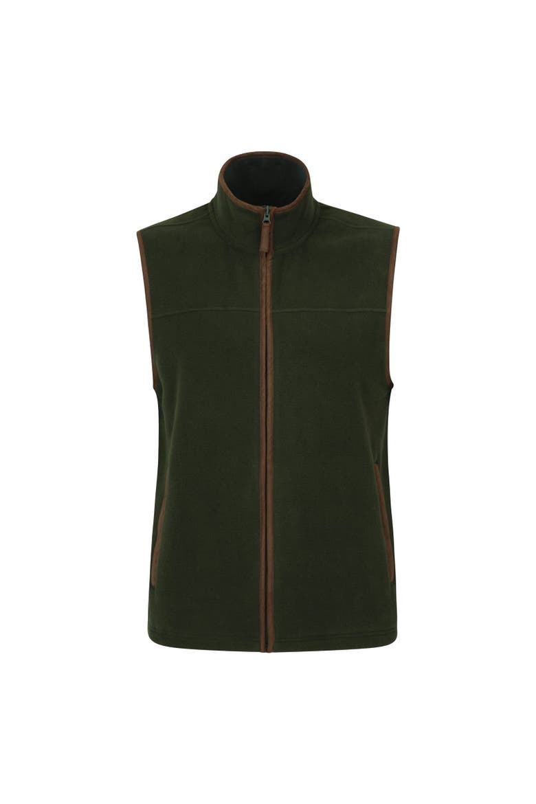 Rove Fleece Vest, Main, color, Green
