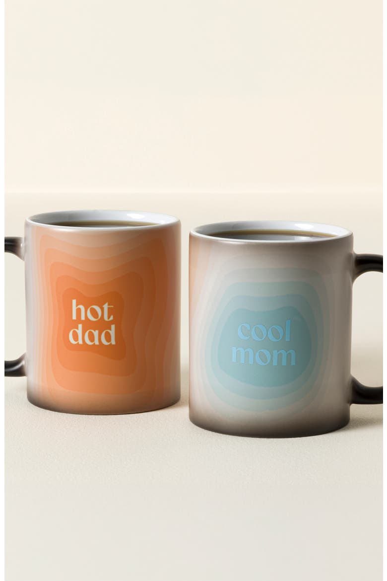 Mostly Cool (Sometimes Hot) Dad Color Change Mug, Alternate, color, Multi