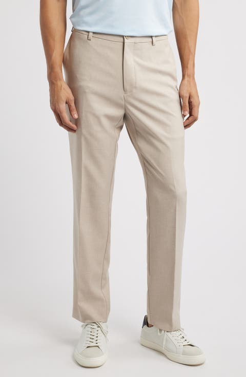 Mèlange Flat Front Dress Pants