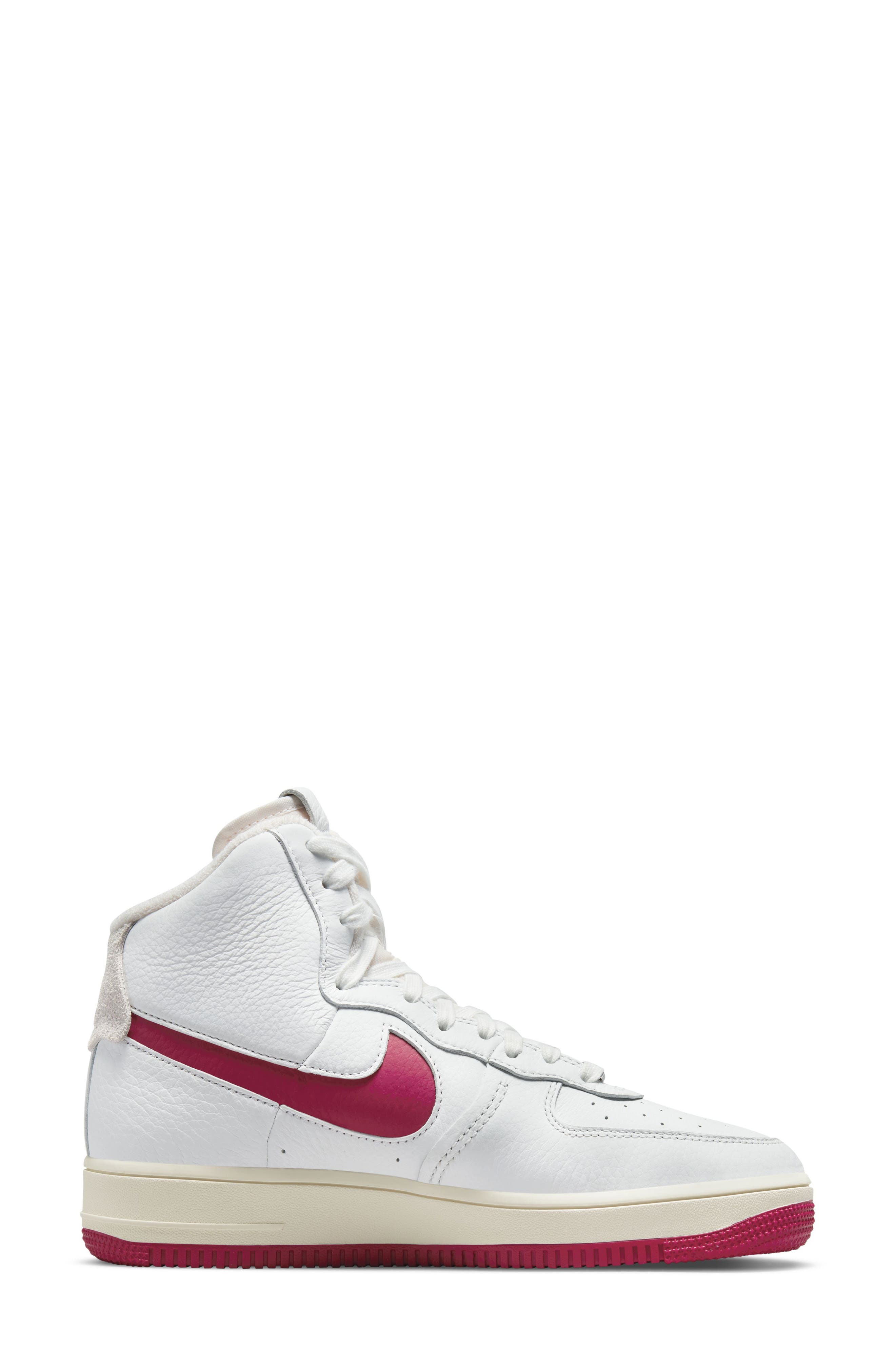 Air Force 1 High Sculpt Sneaker, Alternate, color, SUMMIT WHITE/ SUMMIT WHITE