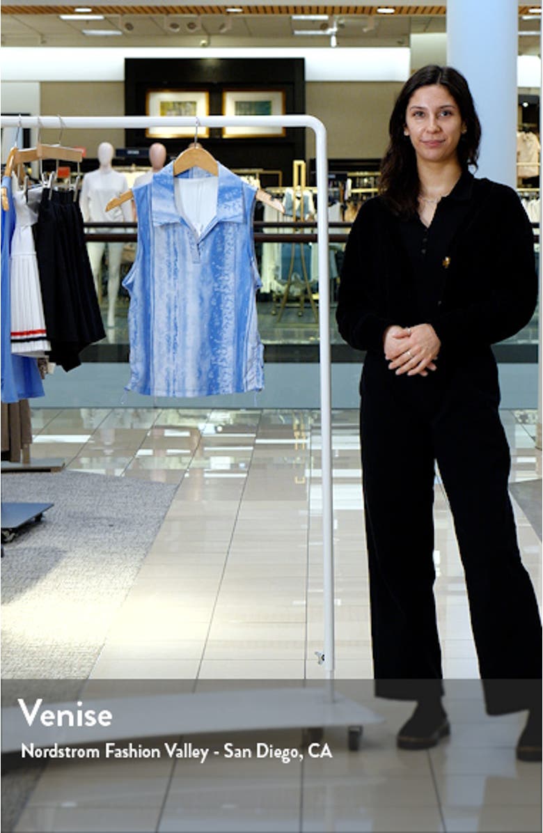 Salt Air Don't Care Sleeveless Polo, sales video thumbnail