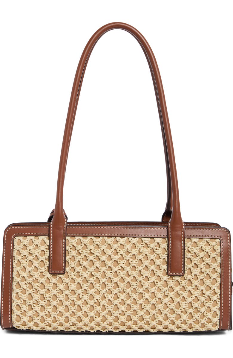 Marc Jacobs Woven Satchel Shoulder Bag, Alternate, color, Natural