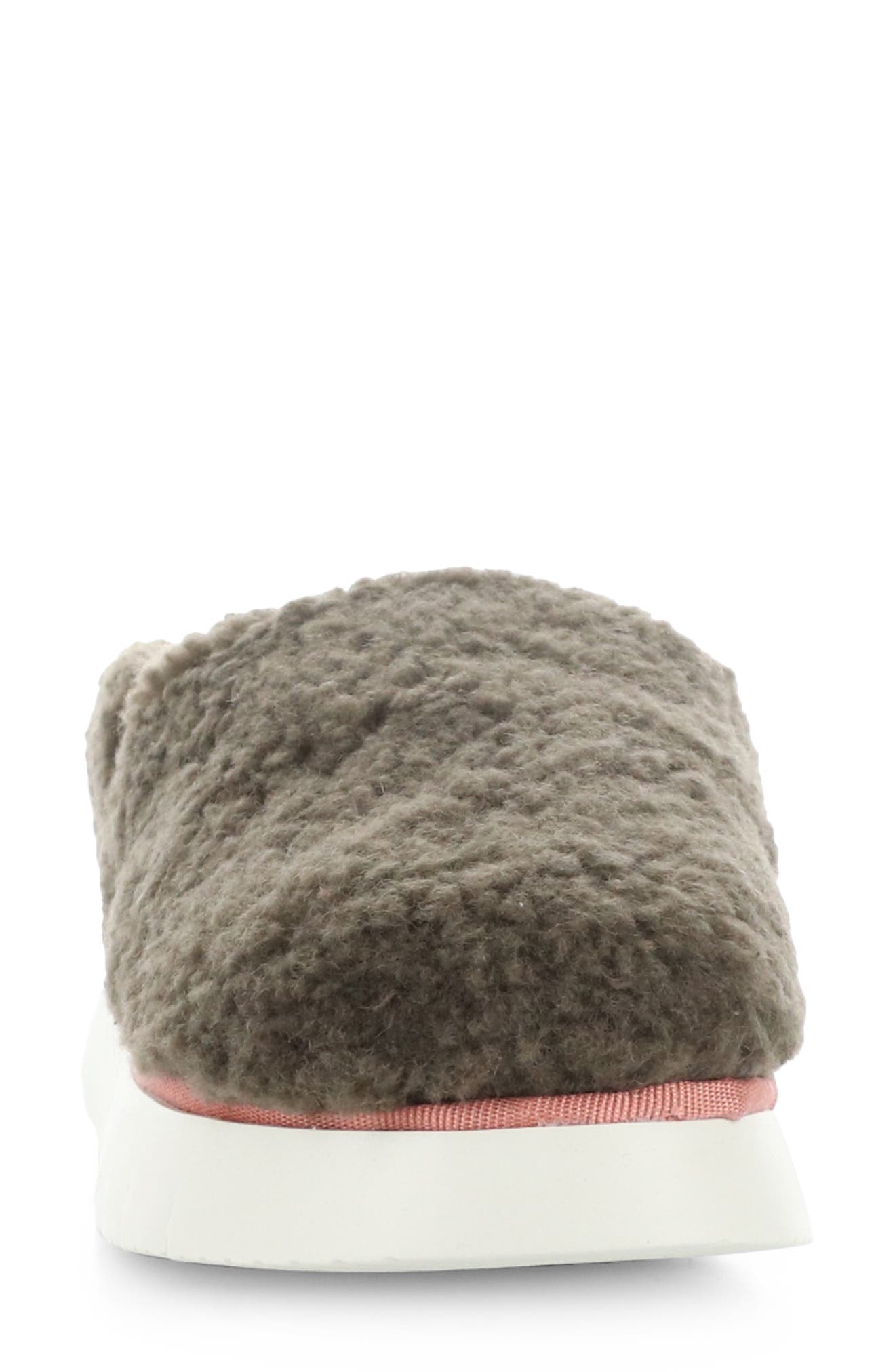 Cafe Mule, Alternate, color, 004 BROWN/ ROSE WOOL