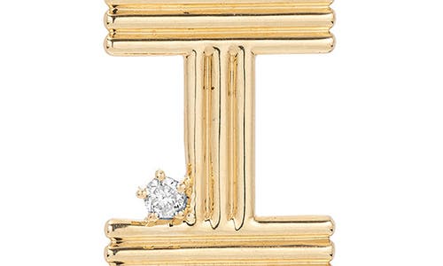 ADINA REYTER ADINA REYTER GROOVY INITIAL DIAMOND PENDANT CHARM 
