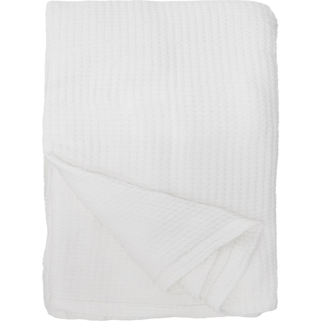 Pom Pom At Home Balboa Blanket In White
