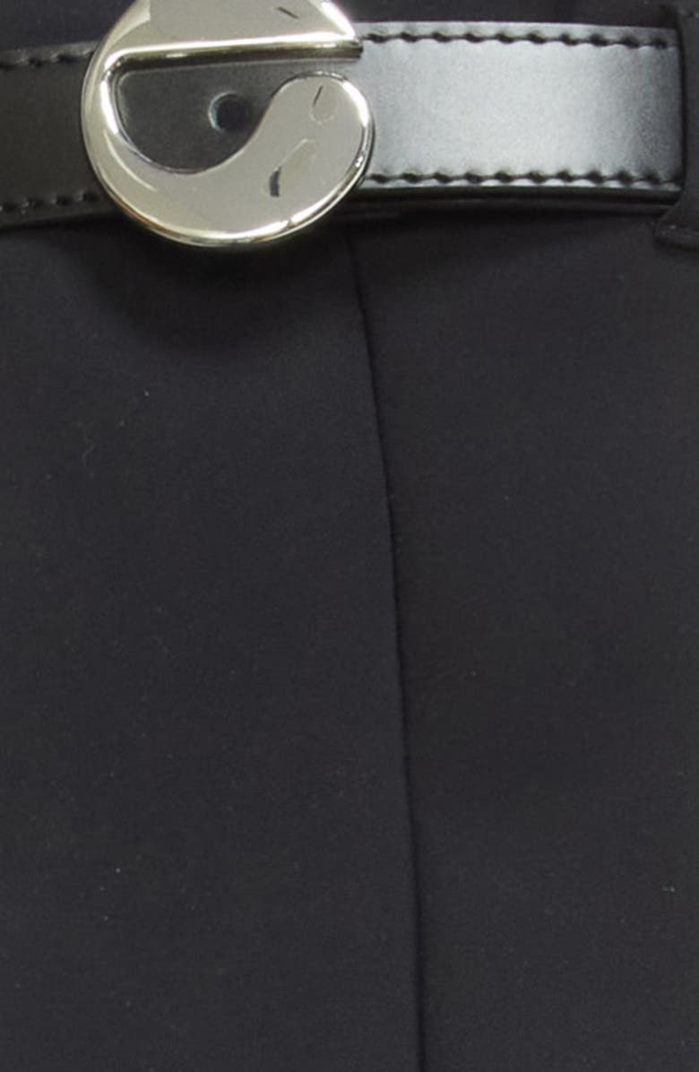 Coperni Logo Belted Jersey Opera Gloves, Alternate, color, 