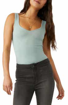 Free People Clean Lines Bodysuit
