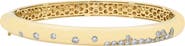 Sara Weinstock Gold Diamond Thin Bangle