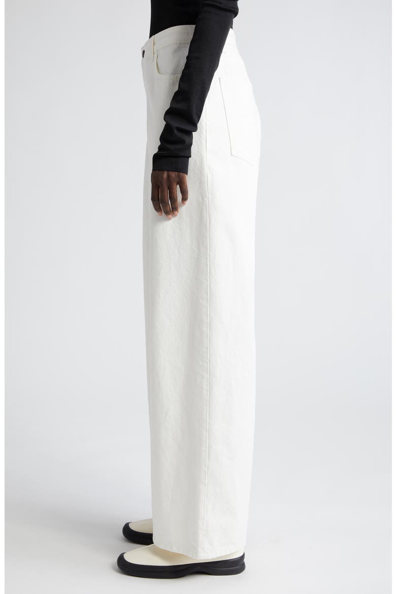 Eglitta Wide Leg Jeans, Alternate, color, WHITE