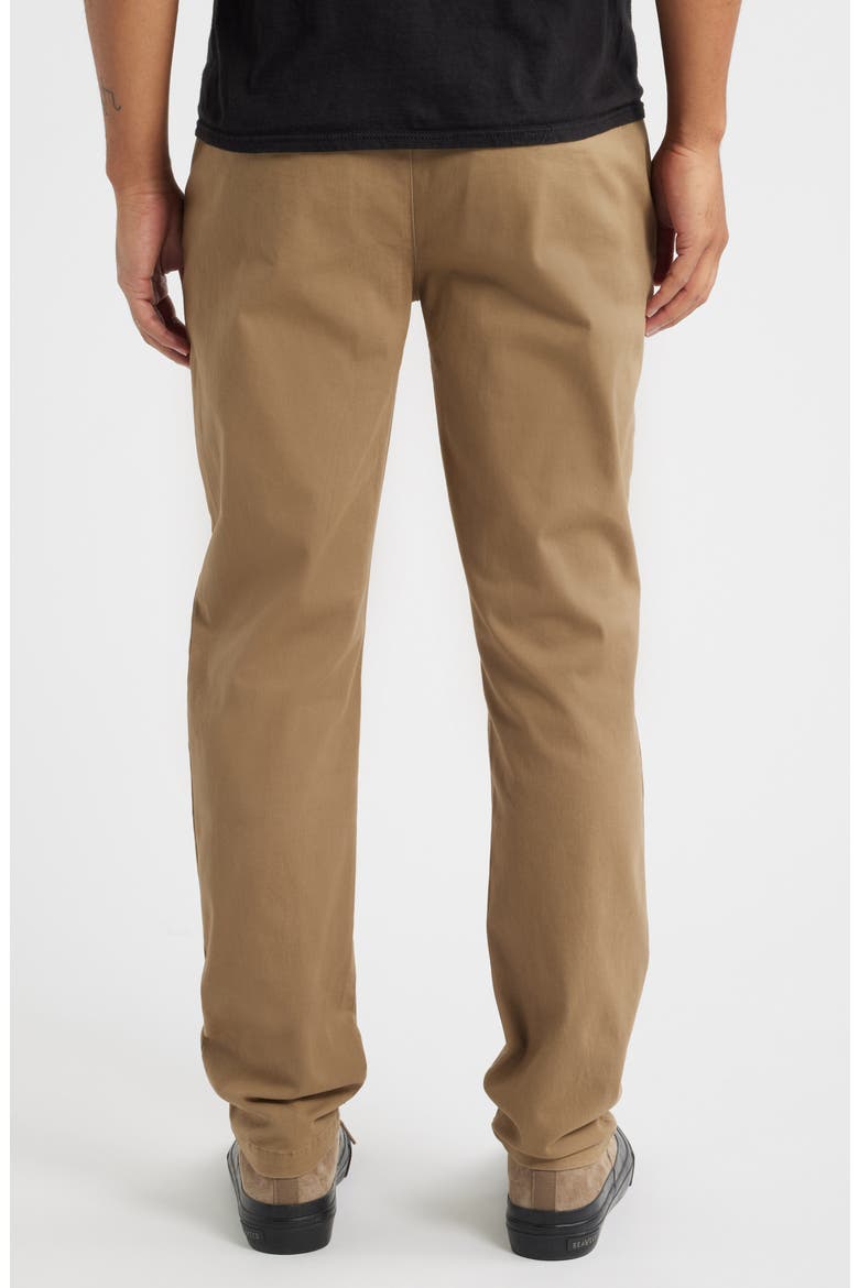Anchor Stretch Twill Pants, Alternate, color, DARK KHAKI