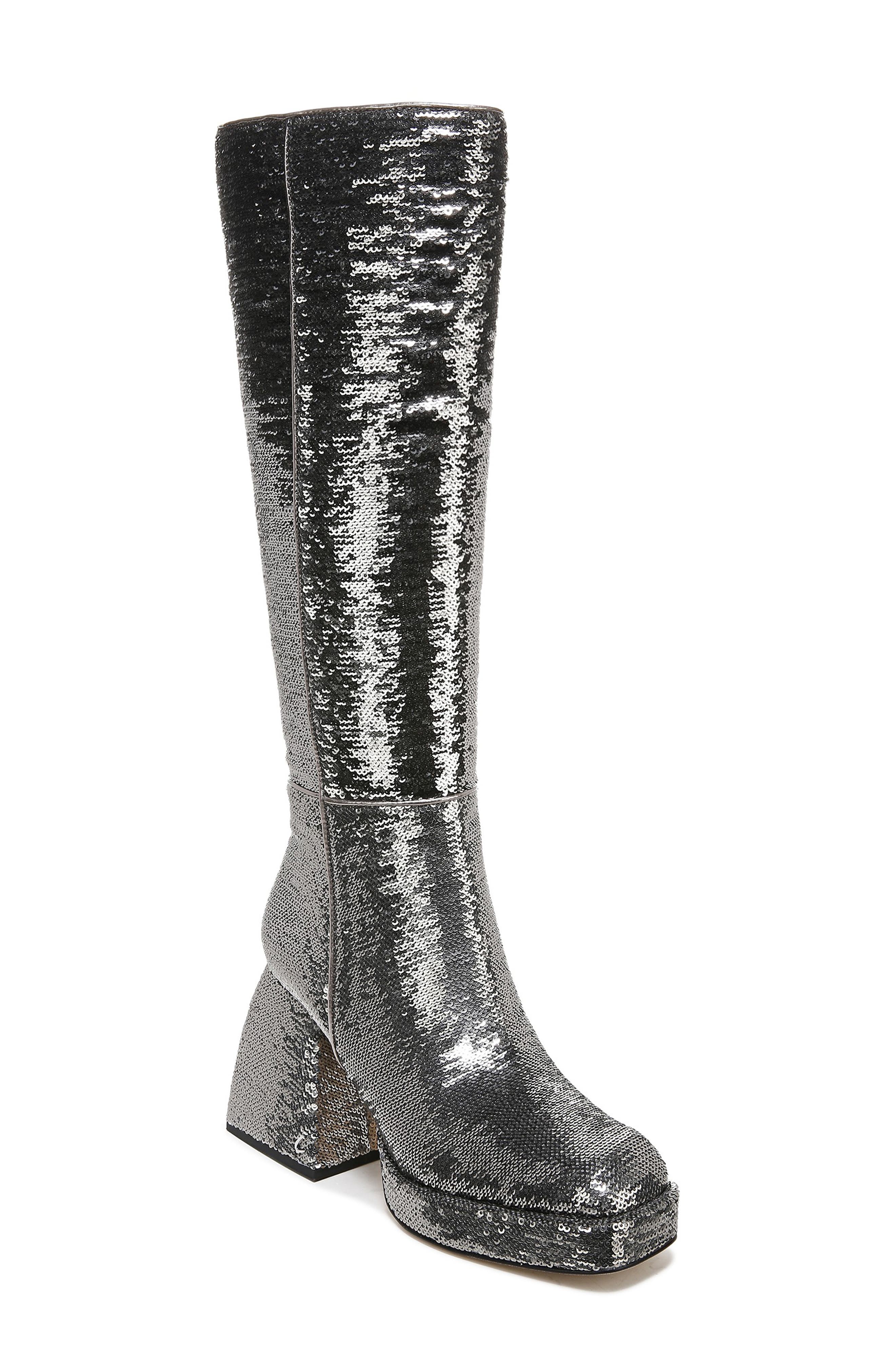 Kylie Tall Boot, Main, color, STARDUST