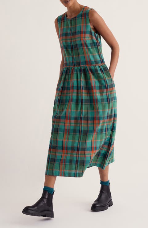 Brouse Sleeveless Organic Cotton Midi Dress