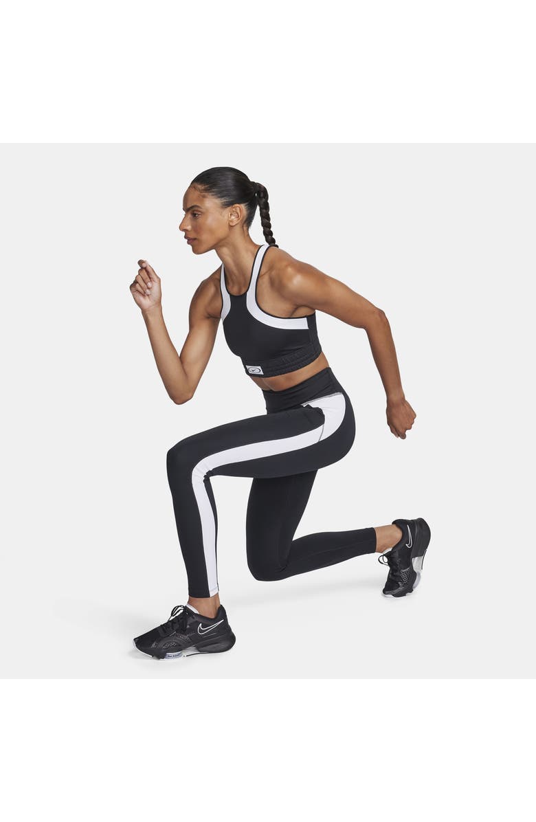 Nike Dri-FIT High Neck Sports Bra, Alternate, color, 