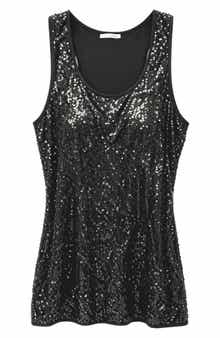 Sequin Tank