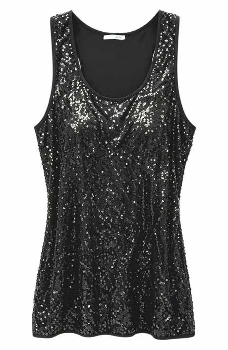 Sequin Tank