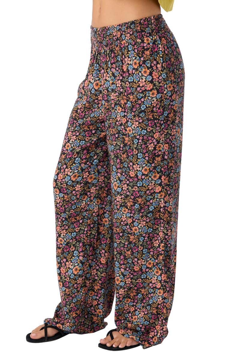 O'Neill Jonie Ditsy Floral Wide Leg Pants, Alternate, color,