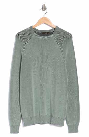 Raglan Sleeve Rib Sweater