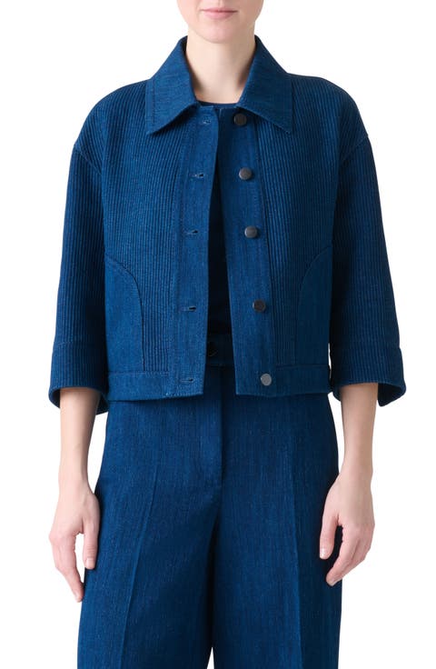 Drop Shoulder Denim Jacket