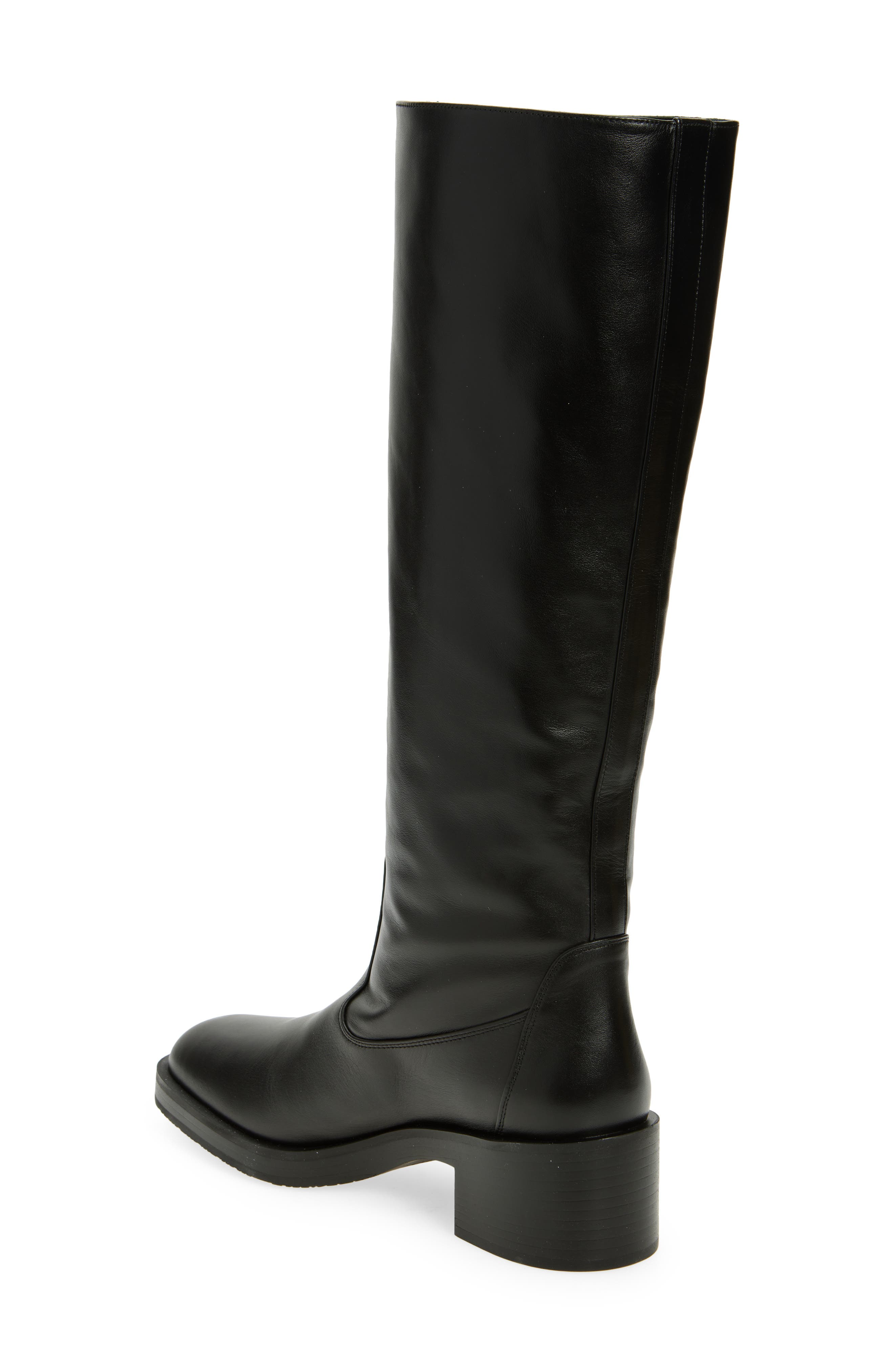 Stuart Weitzman Kaia Knee High Boot, Alternate, color, Black