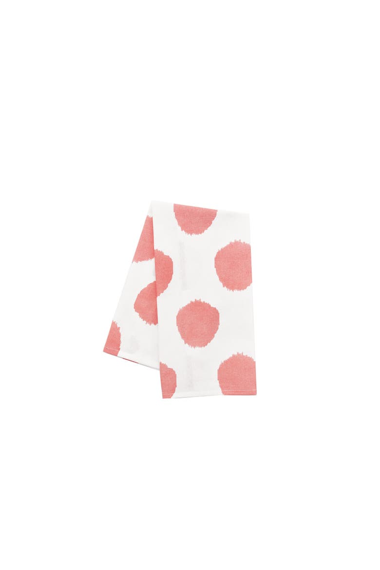 Hibiscus Dot Towel, Alternate, color, Pink
