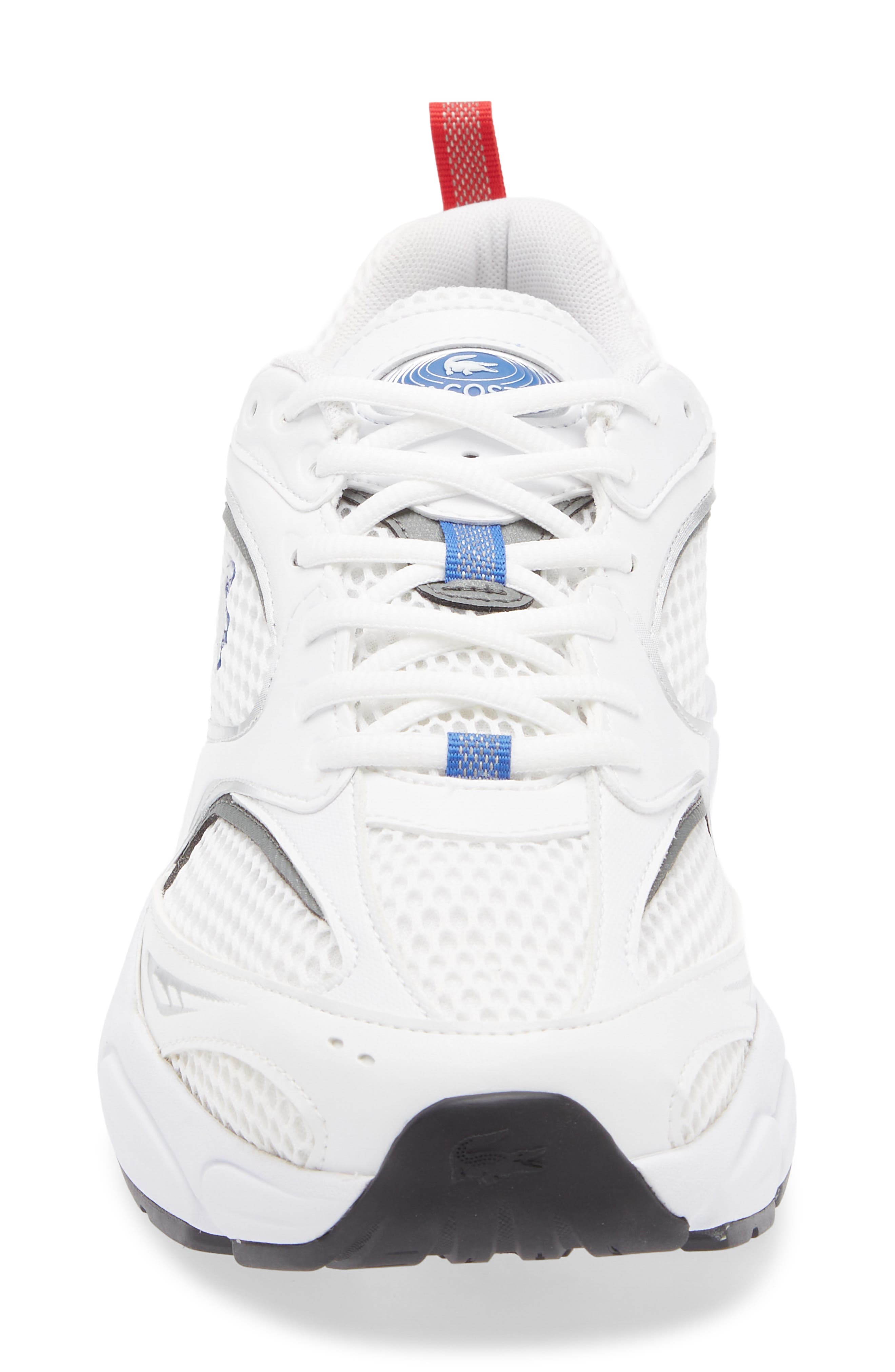 Lacoste Storm 96 2K Sneaker, Alternate, color, White/ Blue