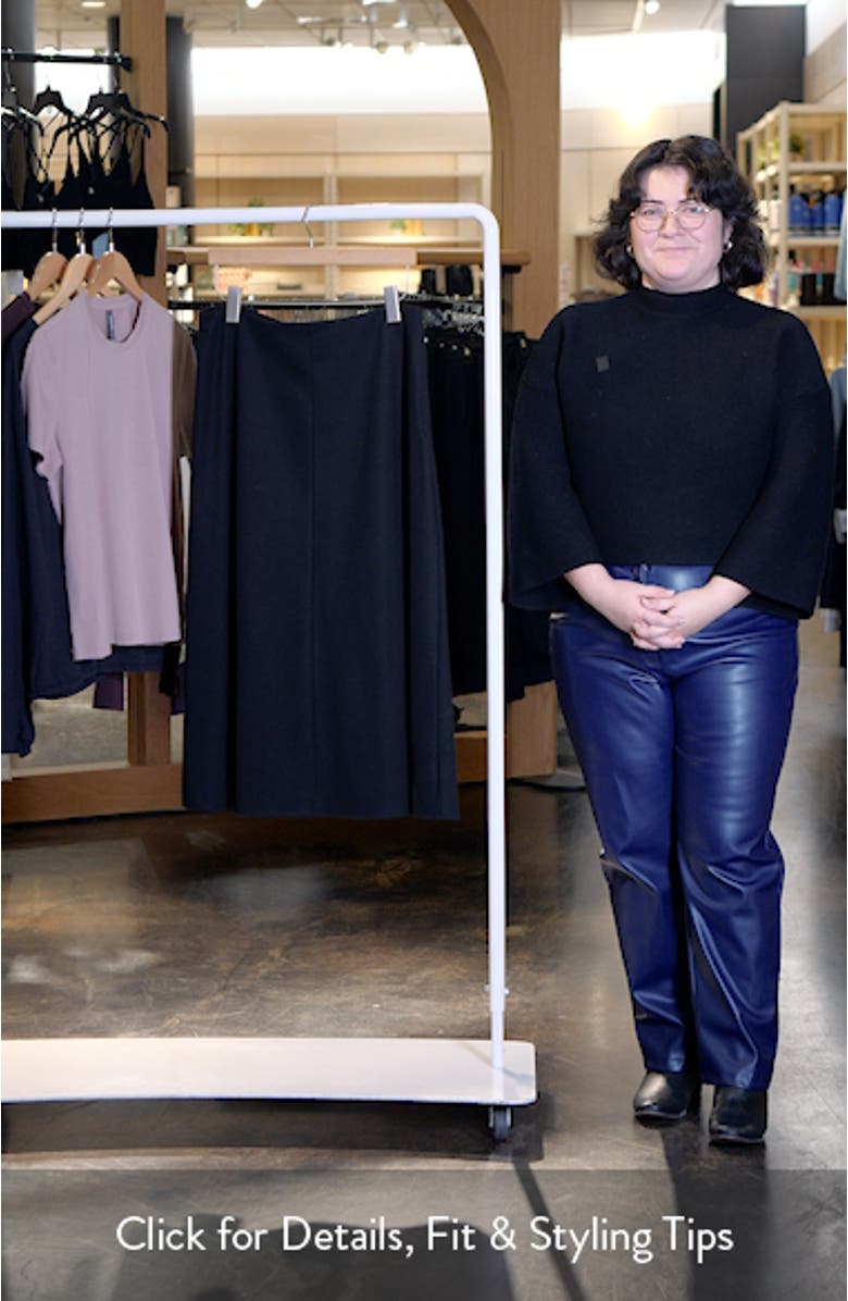 Midi A-Line Skirt, sales video thumbnail