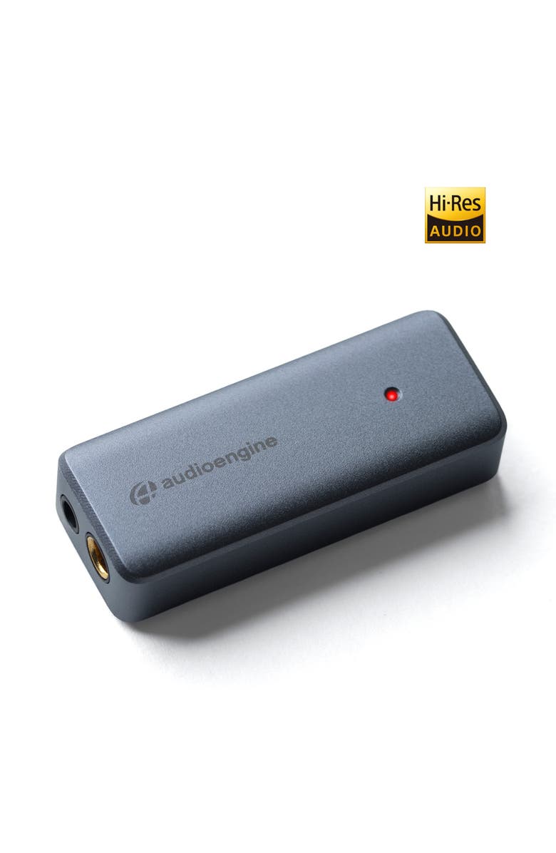 Audioengine HXL Portable Balanced Headphone Amplifier and HiFi DAC, Main, color, Dark Grey