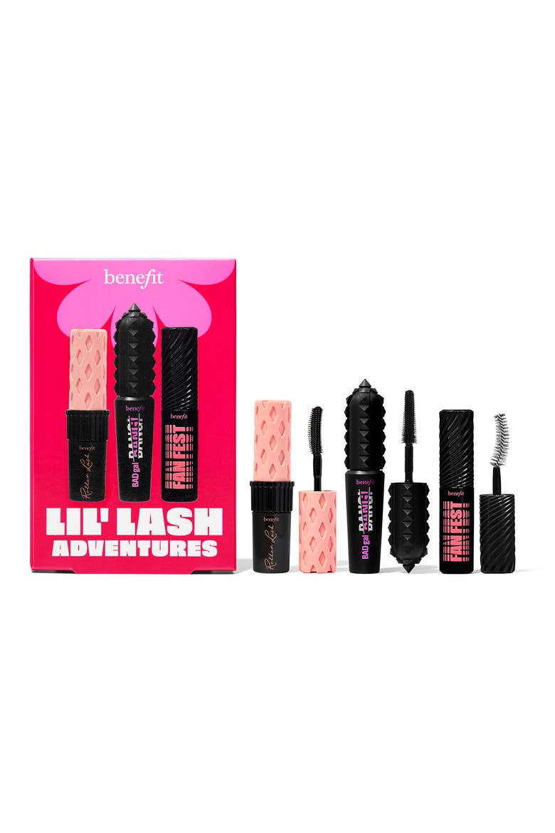 Lil' Lash Adventures Set $48 Value, Main, color, BLACK