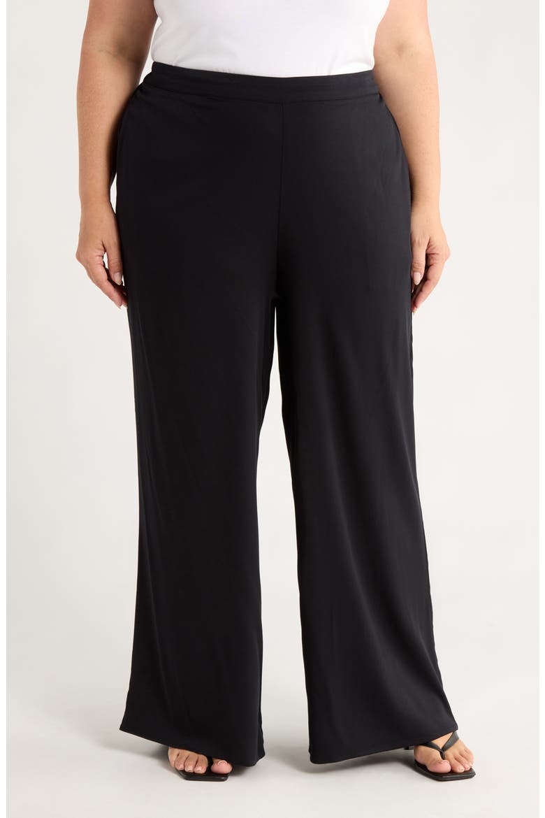 Pull On Pants, Main, color, BLACK