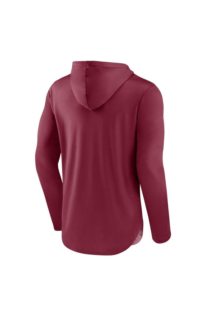 FANATICS Men's Fanatics Branded Burgundy Colorado Avalanche Podium Defender Pullover Hoodie, Alternate, color, 