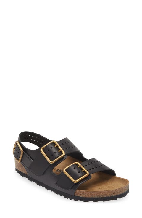 Milano Bold Buckle Sandal (Men)