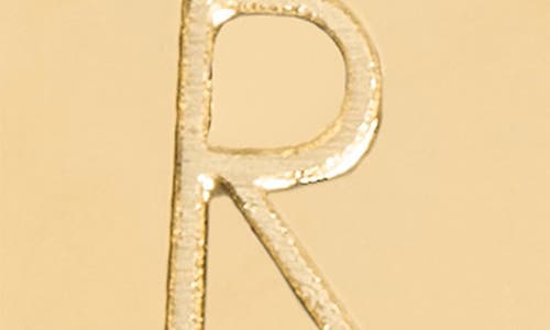 Kate Spade New York Mini R Charm In Gold