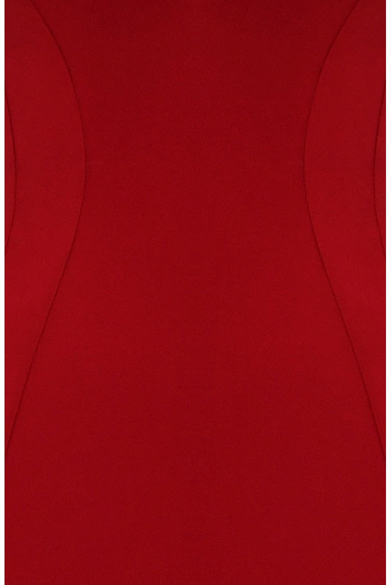 Cece Body-Con Cocktail Dress, Alternate, color, RED ROSE