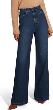 Favorite Daughter The Mischa Super High Waist Wide Leg Jeans