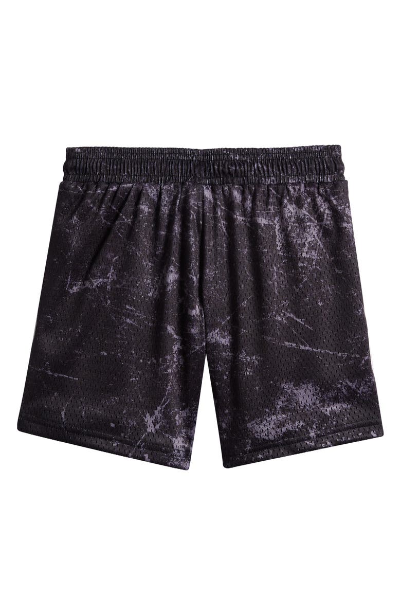 OVERTIME Kids' Cold Hearts Iced Shorts, Alternate, color, Black