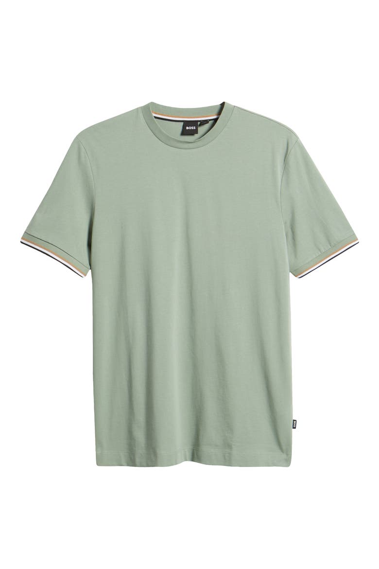 Thompson Cotton T-Shirt, Alternate, color, LIGHT/ PASTEL GREEN