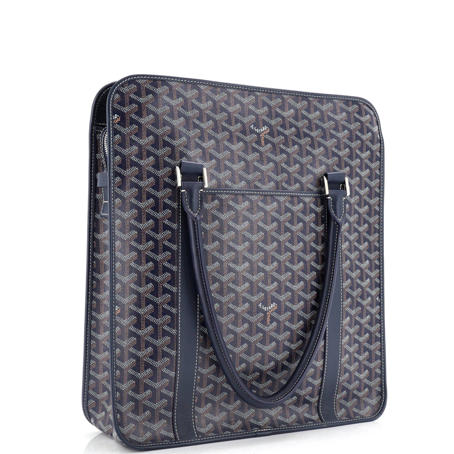 Pre-Owned Goyard Bourgogne Bag Coated Canvas, Alternate, color, 