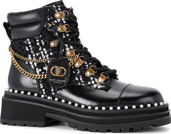 Studded Lug Sole Bootie