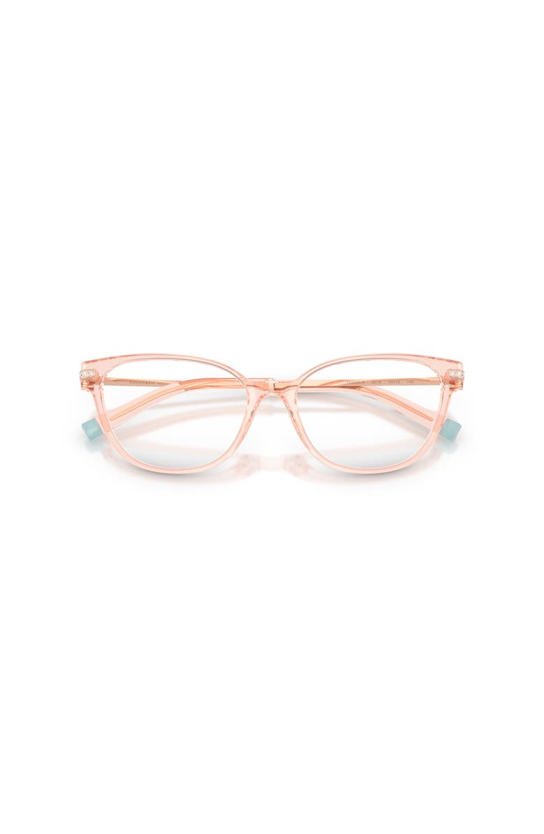Tiffany & Co. 54mm Cat Eye optical glasses, Alternate, color, Transparent