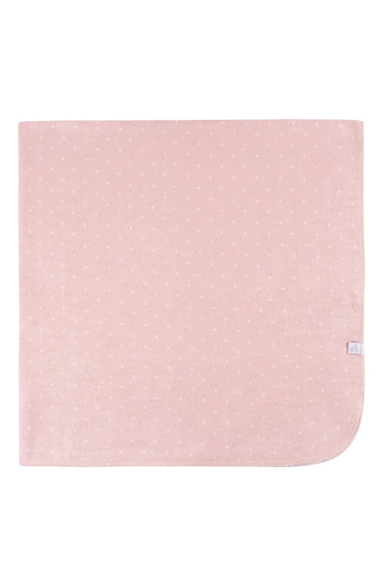 Just Born Pink Cotton Flannel Swaddles 4-Pack, Alternate, color, Floral