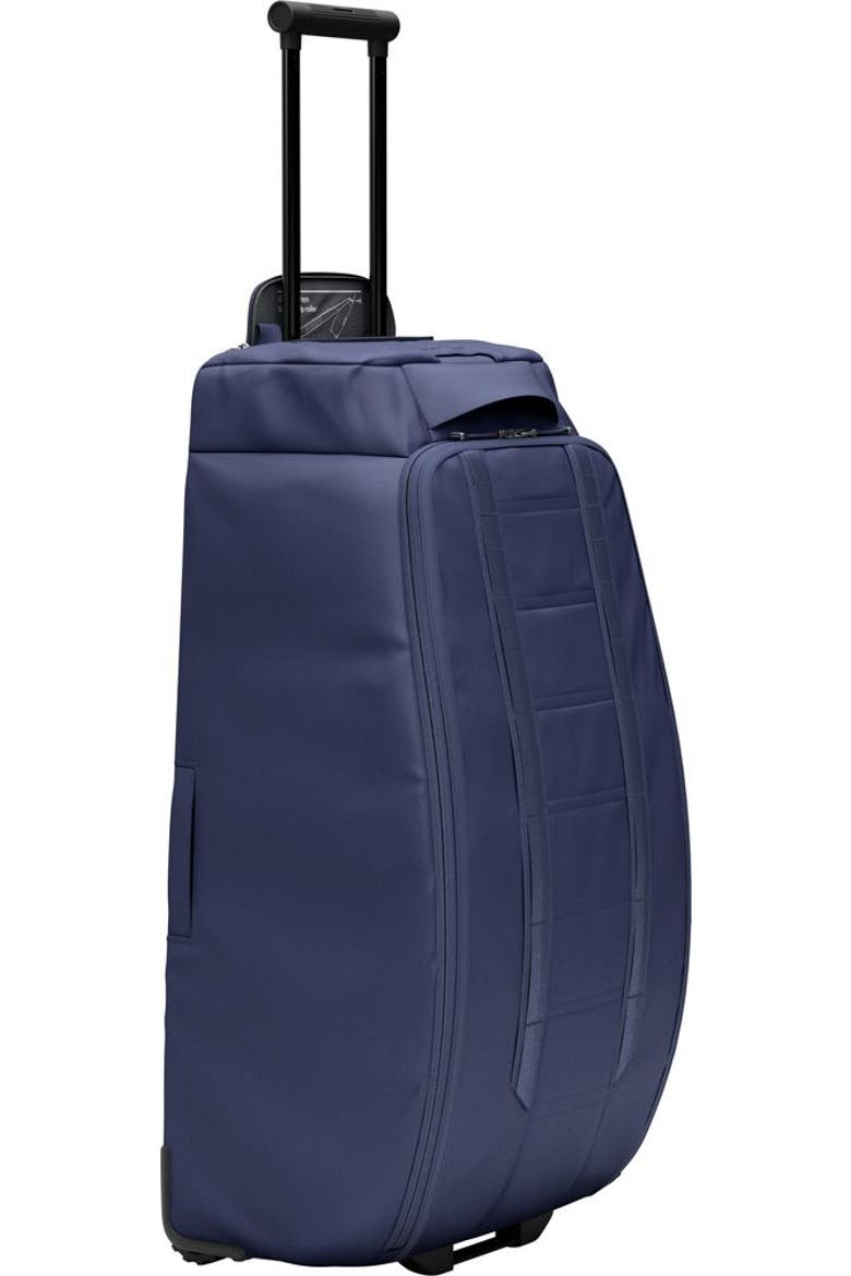 Hugger Roller Bag check In Wheeled Duffel 90L, Alternate, color, Blue Hour
