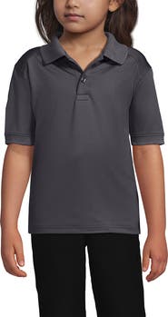 Lands' End School Uniform Kids Short Sleeve Rapid Dry Polo Shirt