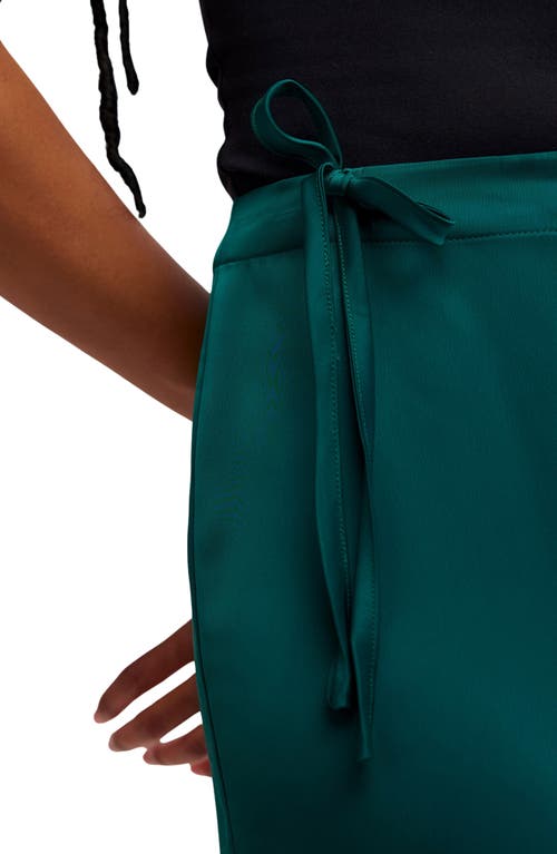 Free People Rosetto Column Maxi Skirt In Green