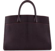 Pre-Owned Hermes White Bus Bag Leather 39