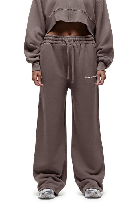 Vintage Taupe Relaxed Joggers