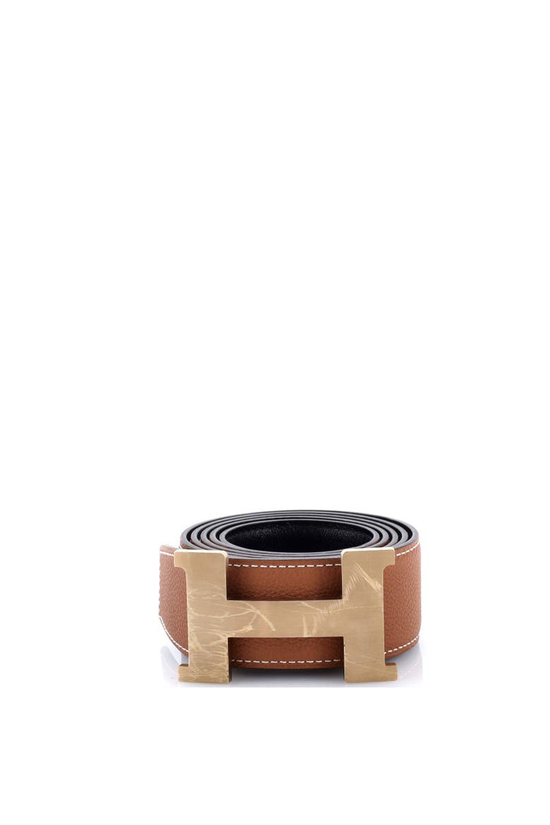 Constance Reversible Belt Leather Wide, Main, color, Brown