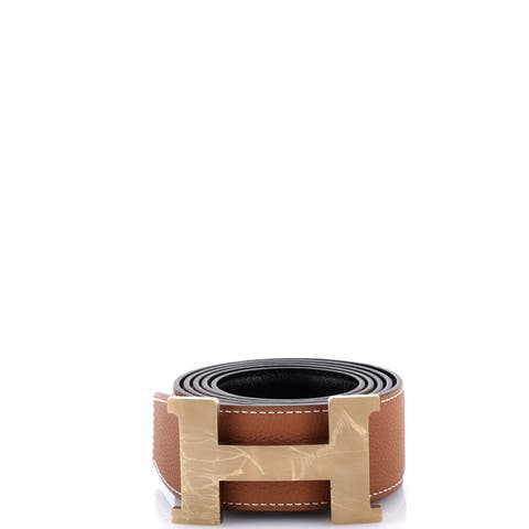 Constance Reversible Belt Leather Wide