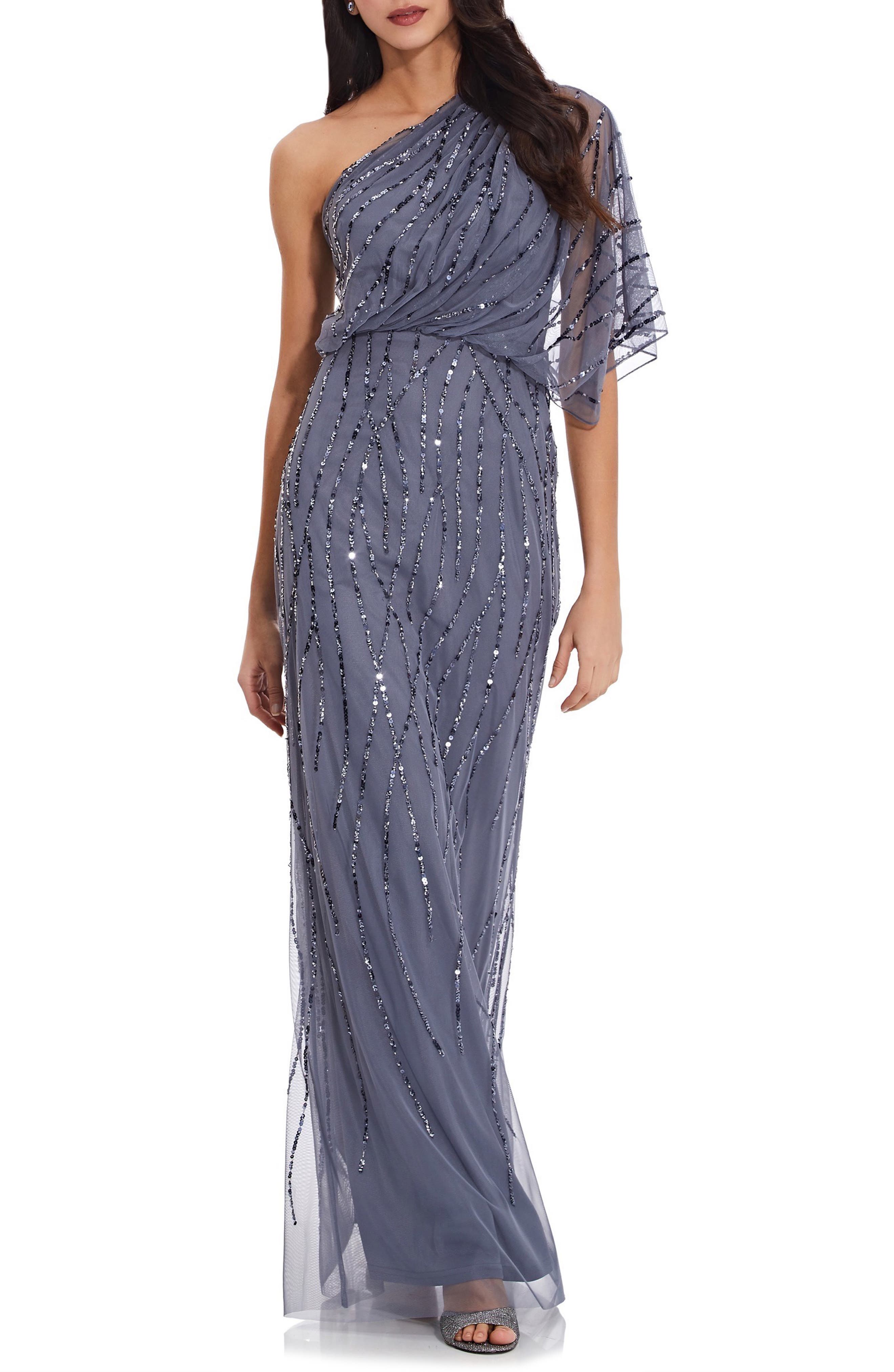 Robe Noire Adrianna Papell Taille 6 - Style Blouson Perlé, Neuve Sans étiquette
