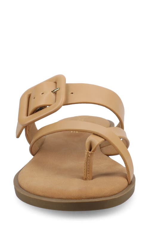 Journee Collection Layra Sandal In Tan Layra